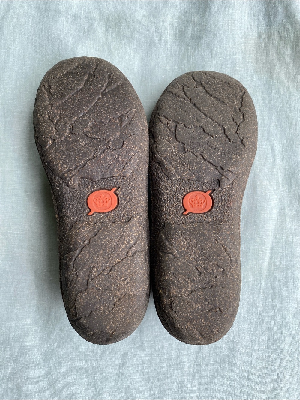 Born brown leather suede Sommer dress sneakers - Picture 3 of 15